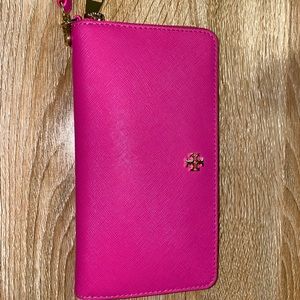 Hot Pink Tory Burch Wallet